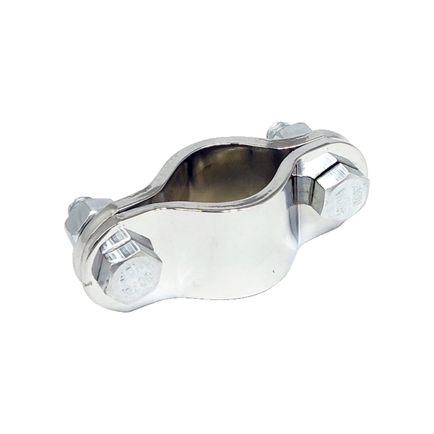Paughco Paughco, 2-piece frame clamp. 1" diameter. Chrome