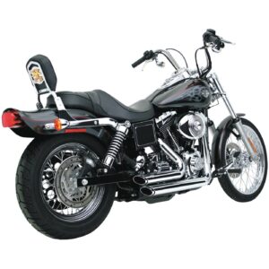 Vance & Hines Vance & Hines, 2-1/2" shortshots staggered exh. chrome