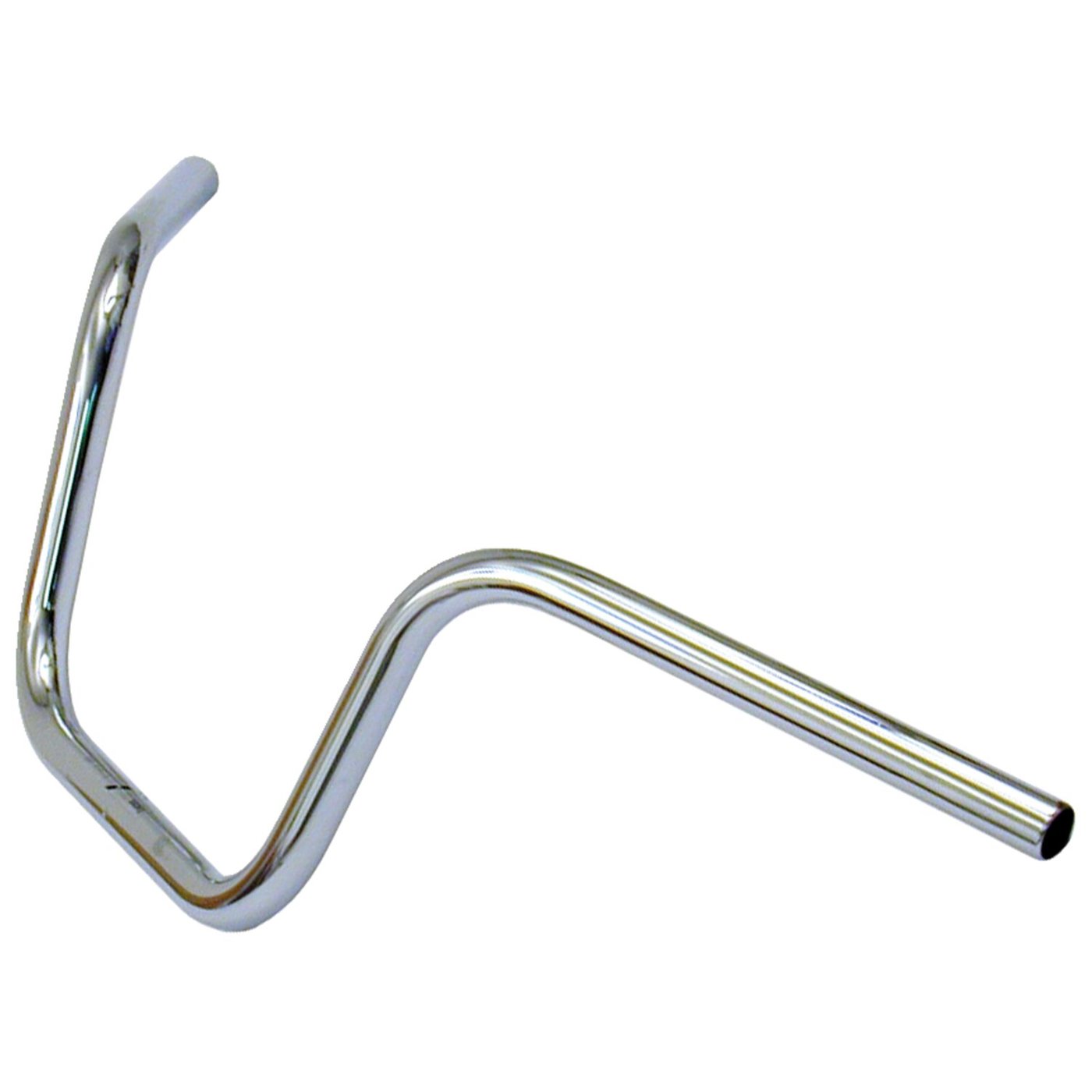 TRW TRW, 1" Apehanger handlebar. Chrome 10" rise ABE - Image 2