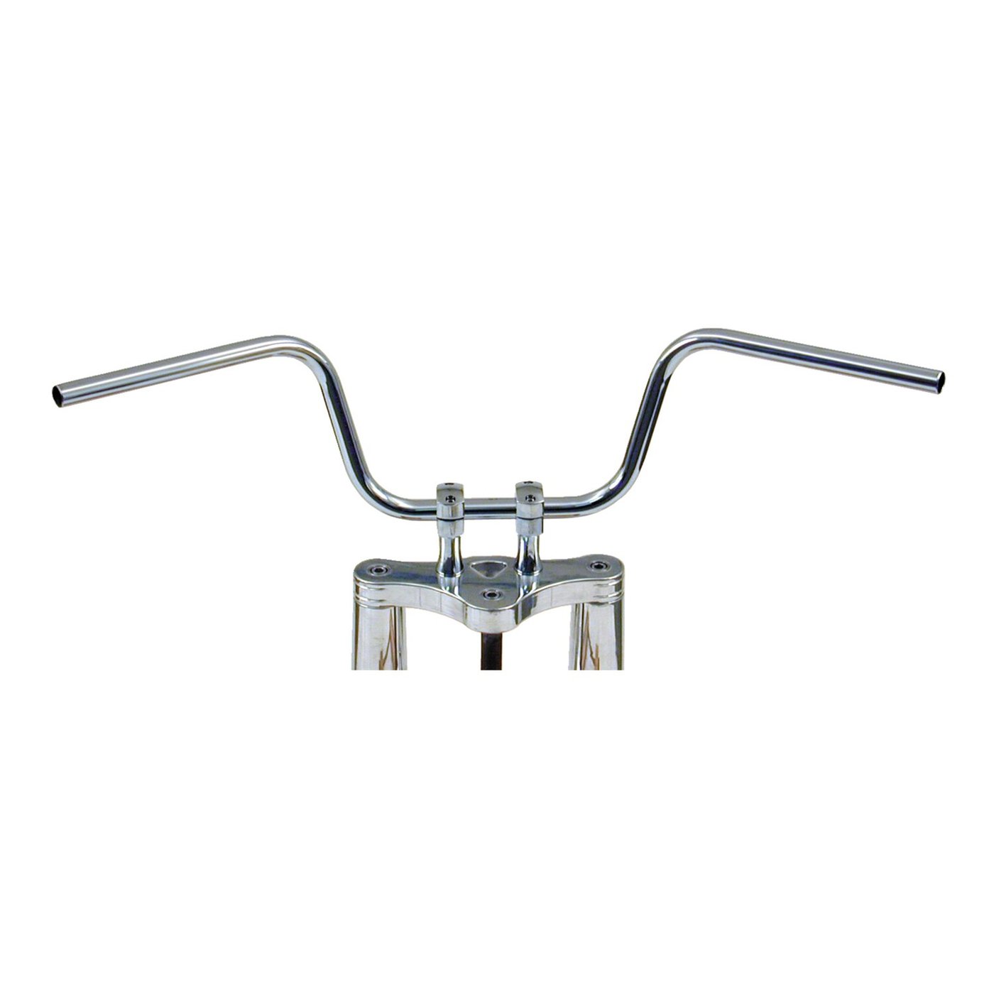 TRW TRW, 1" Apehanger handlebar. Chrome 10" rise ABE
