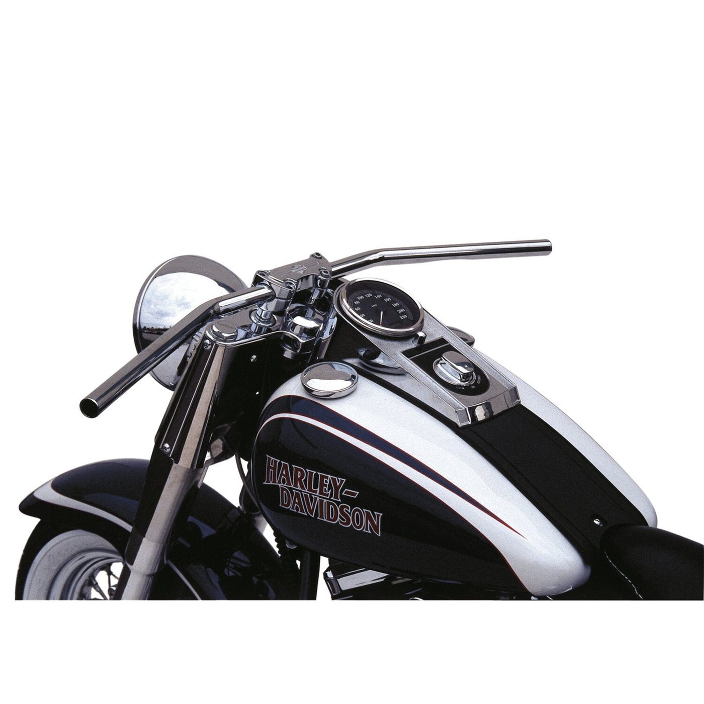TRW TRW, 1" Dragbar medium handlebar chrome ABE
