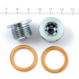 Vance & Hines Vance & Hines, 18mm O2 sensor plug set. zinc.