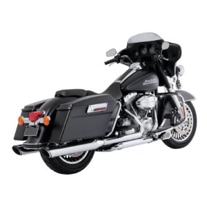 Vance & Hines Vance & Hines, 4" Twin Slash Round slip-on mufflers. Chrome
