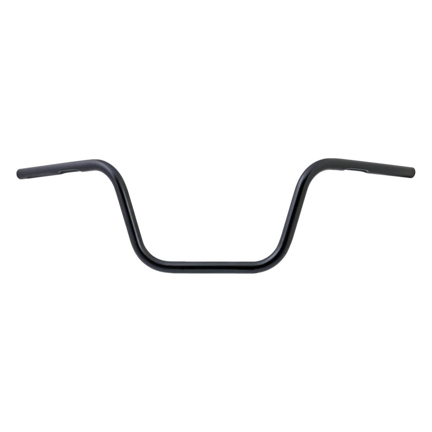 TRW TRW, 1" Apehanger handlebar. Black 10" rise ABE