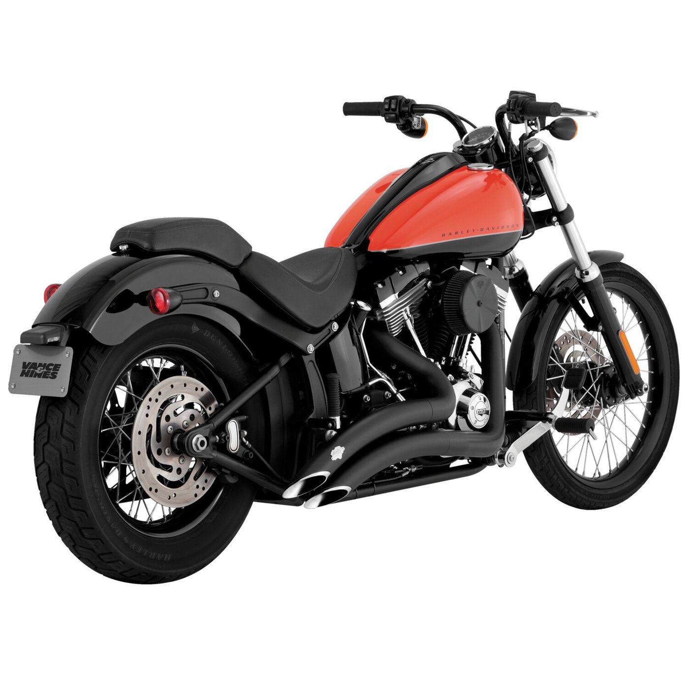 Vance & Hines Vance & Hines, 2-1/2" big radius 2-2 exhaust. black - Image 2