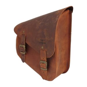 Longride Longride, XL Sportster Frame bag. Smooth, brown