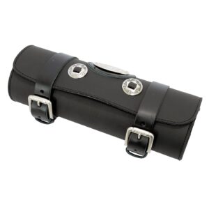 Longride Longride, genuine leather tool roll 2.8L. Smooth black