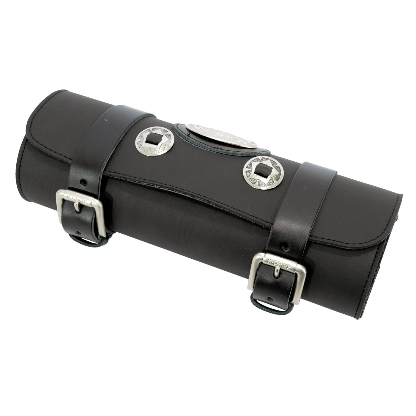 Longride Longride, genuine leather tool roll 2.8L. Smooth black