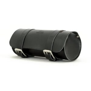 Longride Longride, genuine leather tool roll 4L. Smooth black