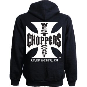 West Coast Choppers WCC OG Classic zip hoodie black