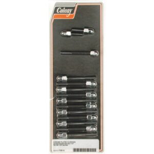 Colony Colony, Sportster rocker box bolt kit. Acorn, chrome
