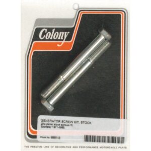 Colony Colony, generator mount kit. Zinc. OEM style