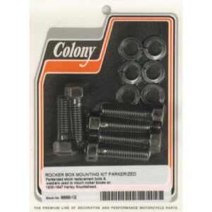 Colony Colony, Knuckle rocker box bolt kit. Black