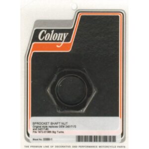 Colony Colony, sprocket shaft nut