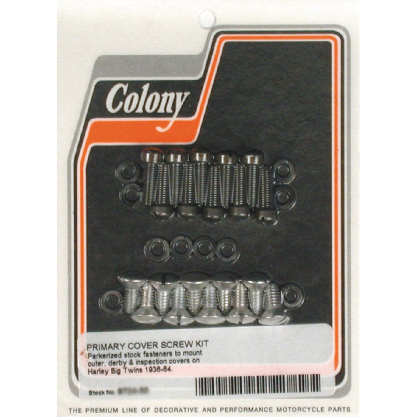 Colony Colony primary mount kit slotted style, parkerized