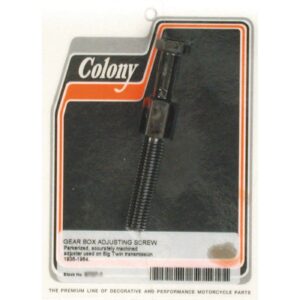 Colony Colony, transmission adjuster bolt. Black parkerized