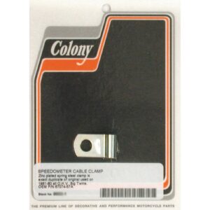 Colony Colony, speedo cable clamp. Zinc plated