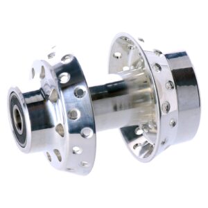 MCS Front wheel hub, polished
