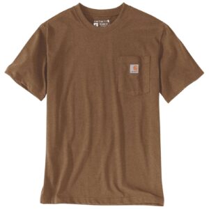 Carhartt Carhartt K87 Pocket t-shirt walnut heather