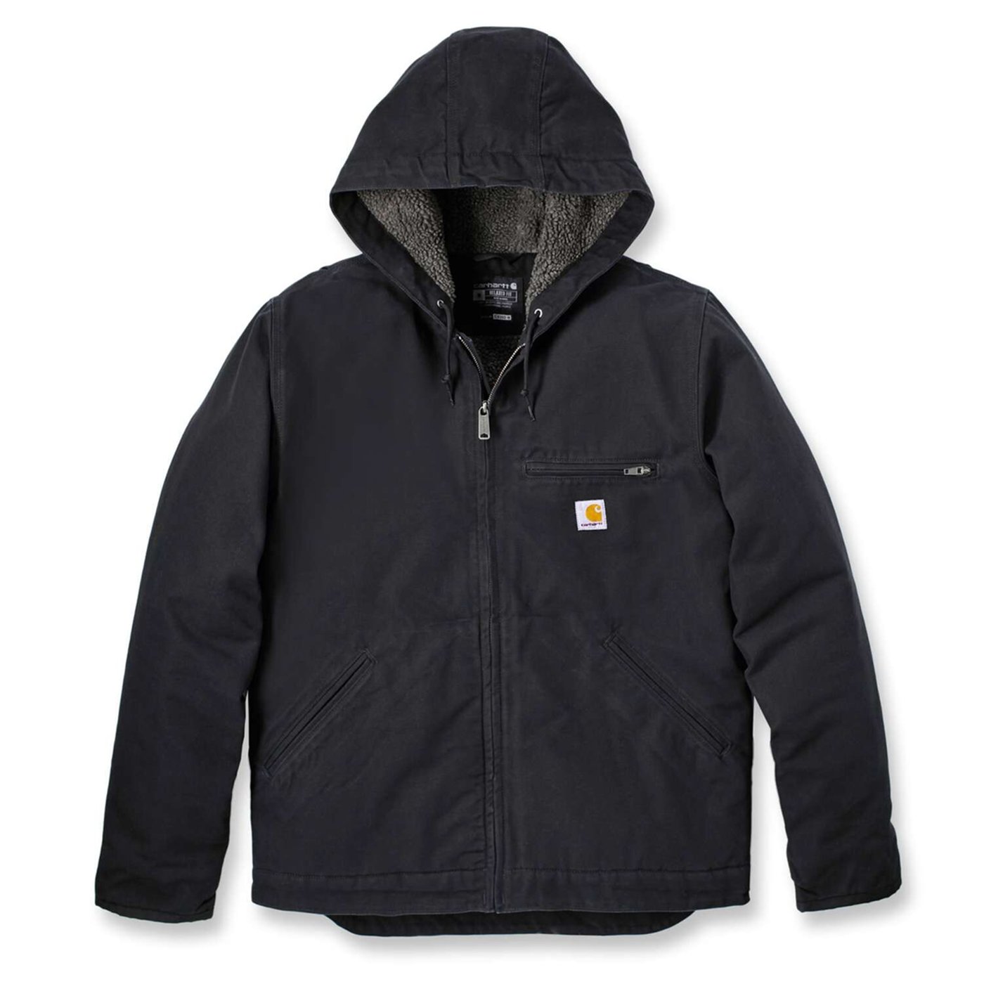 Carhartt Carhartt Washed duck lined jacket black