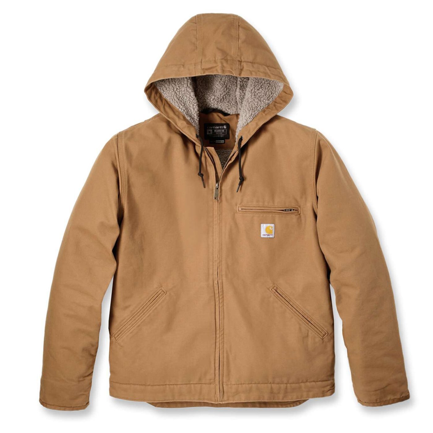 Carhartt Carhartt Washed duck lined jacket Carhartt brown