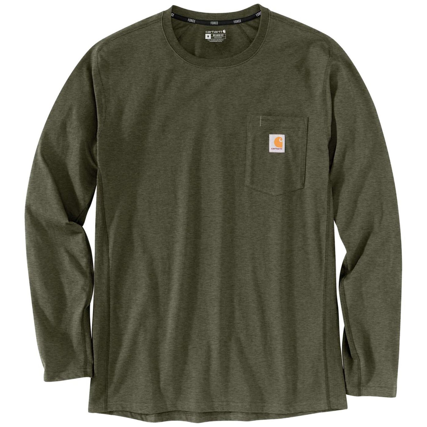 Carhartt Carhartt Force™ pocket long sleeve basil heather
