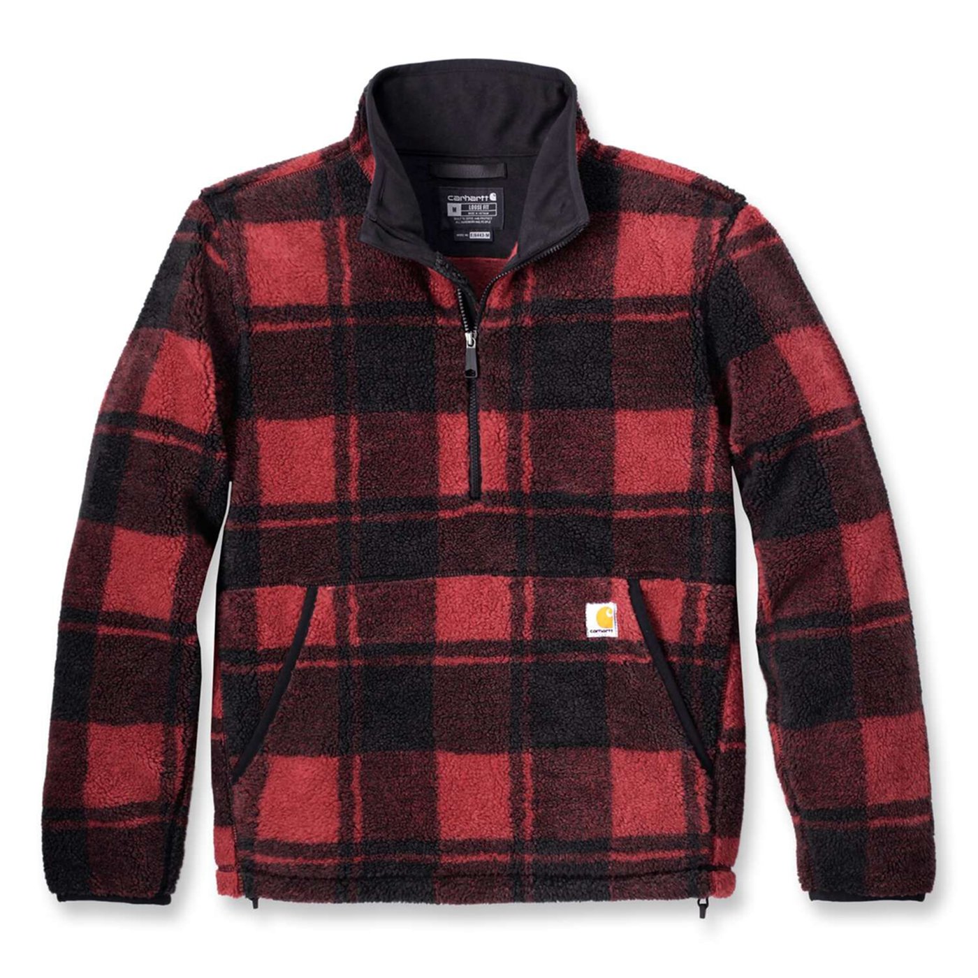 Carhartt Carhartt Fleece pullover crabapple/black