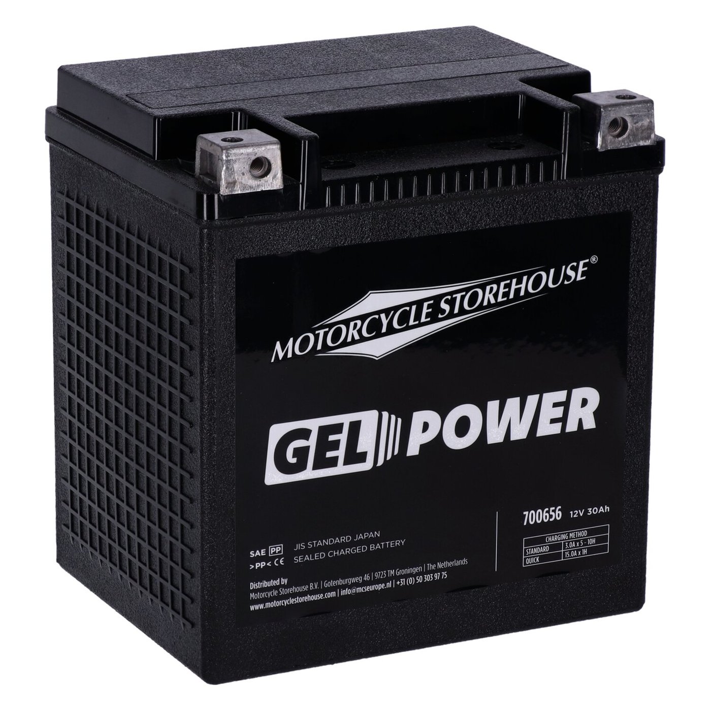 MCS MCS, Nano Series sealed GEL battery. 12V, 30Ah, 416CCA