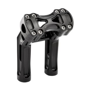 Arlen Ness Arlen Ness, Universal Method 7" Risers. Black