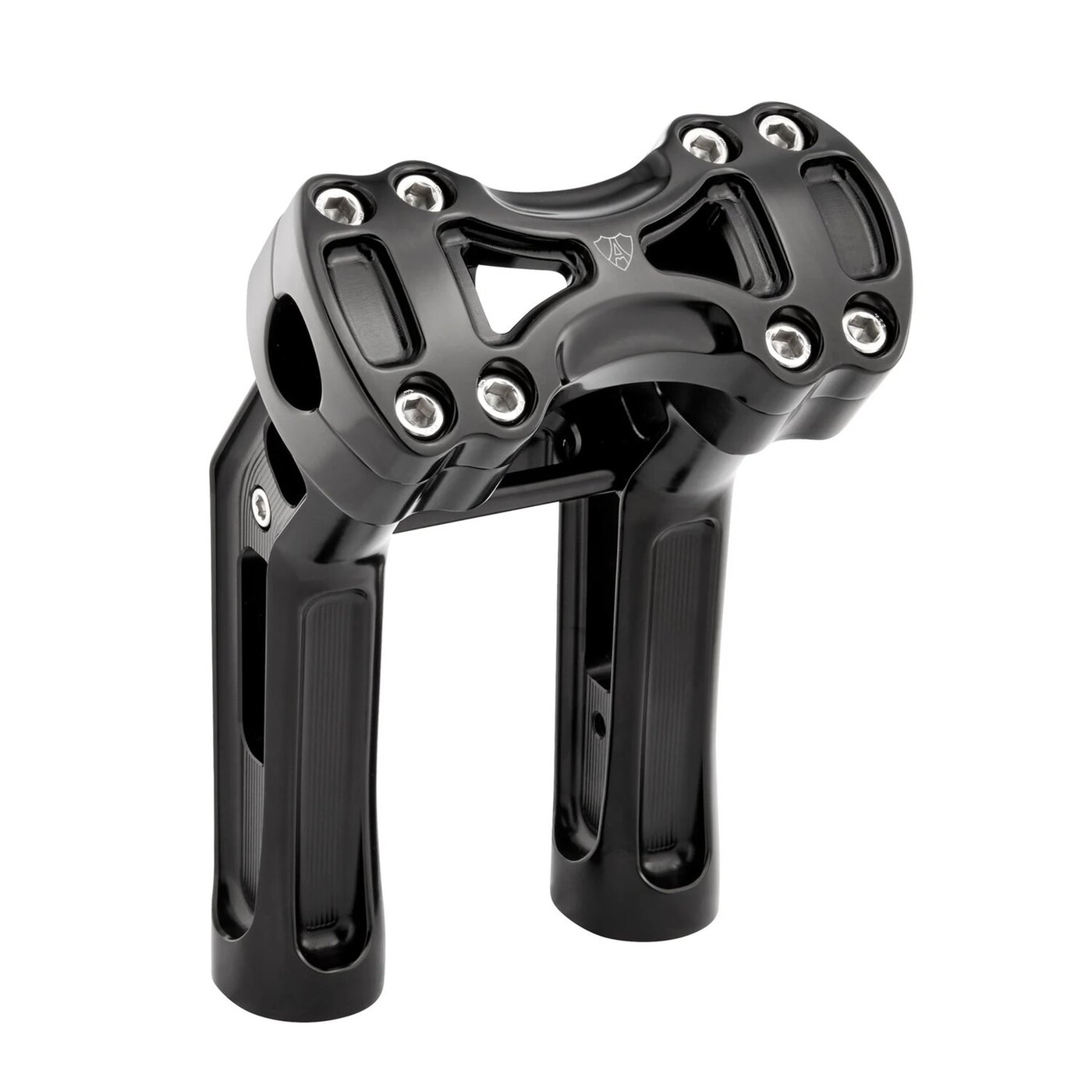 Arlen Ness Arlen Ness, Universal Method 7" Risers. Black