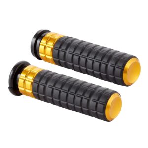 Arlen Ness Arlen Ness, Speedliner handlebar grip set. Gold