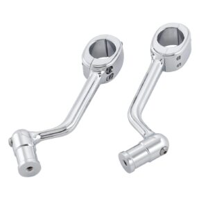 Arlen Ness Arlen Ness, forged highway peg mounts. No pegs. Chrome