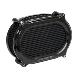 Arlen Ness Arlen Ness, Stage II Oval Upgrade air cleaner kit. Black