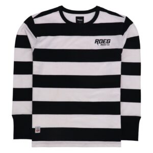 Roeg Roeg Ricky stripe jersey white/black