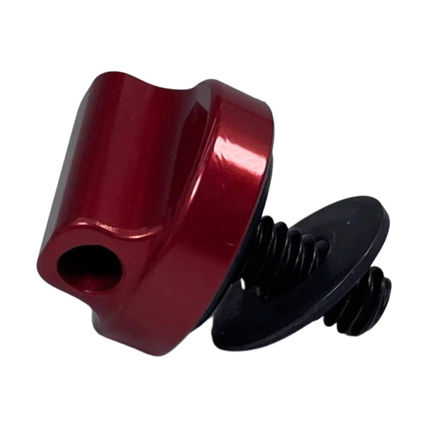 Bare knuckle performance Bare Knuckle Performance, seat screw. 1/4-20. Red