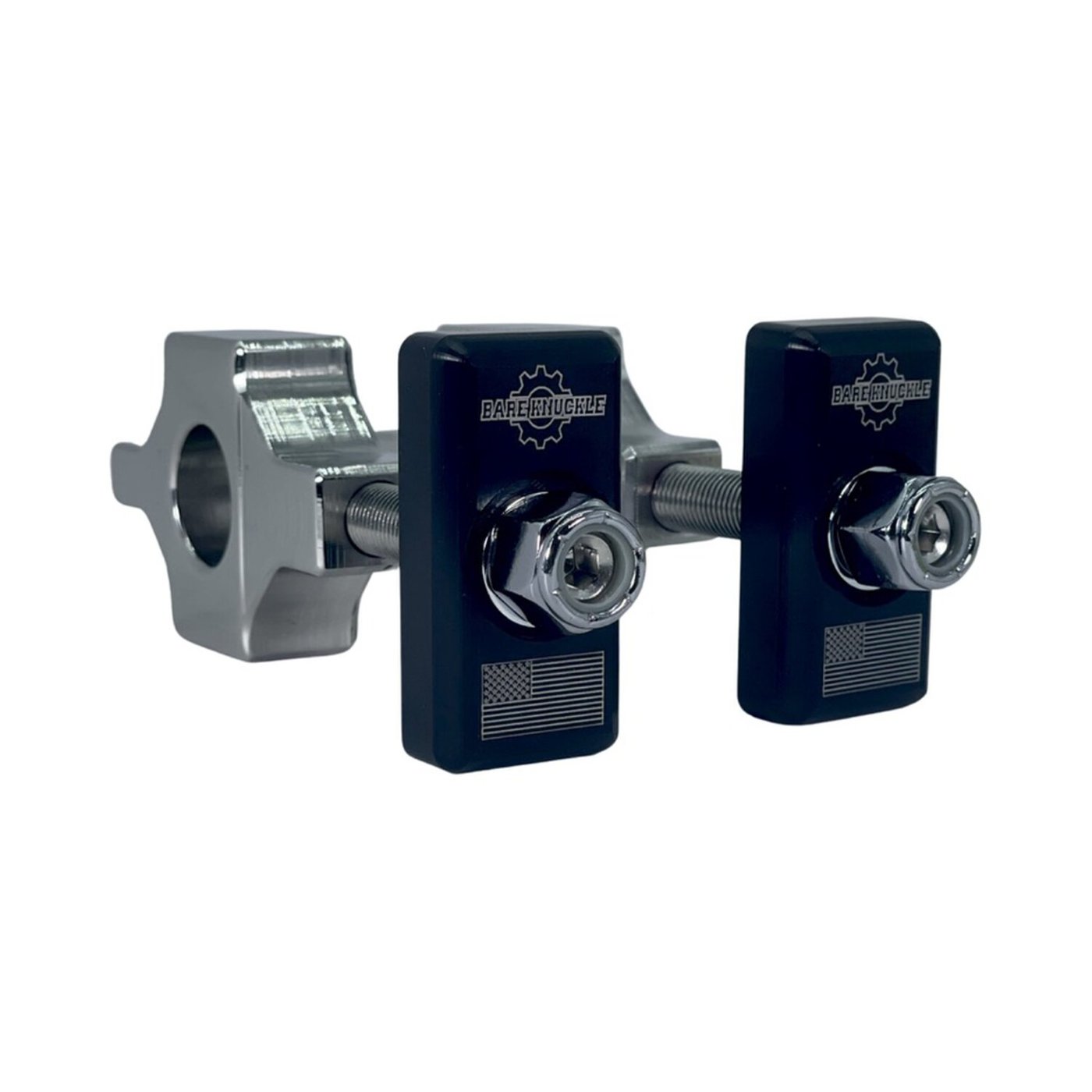 Bare knuckle performance Bare Knuckle Performance, axle adjuster kit. USA flag