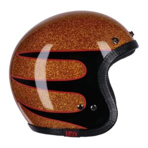 13 and a half company 13 1/2 Skull bucket helmet Superior metal flake