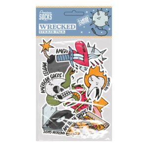 American Socks American Socks Wrecked Sticker pack