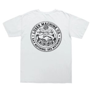 Loser Machine Company Loser Machine Secret Society t-shirt white