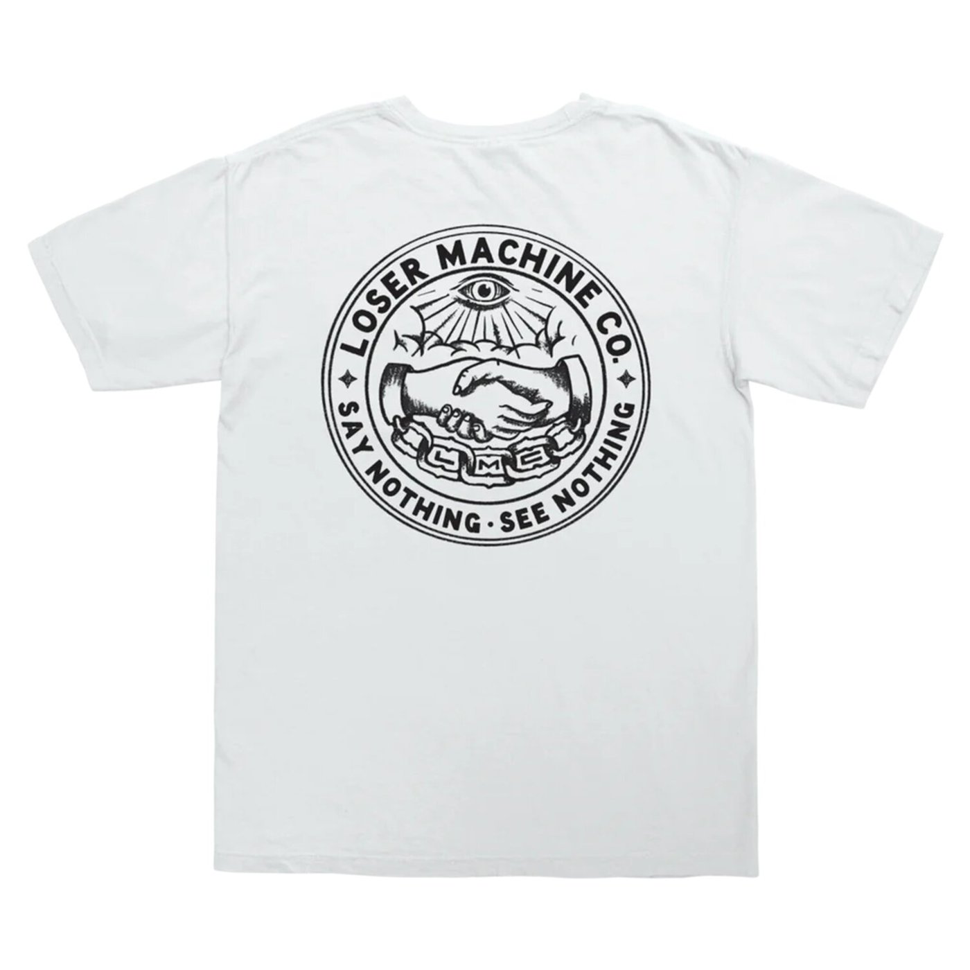 Loser Machine Company Loser Machine Secret Society t-shirt white
