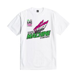 Loser Machine Company Loser Machine Four Stroke t-shirt white