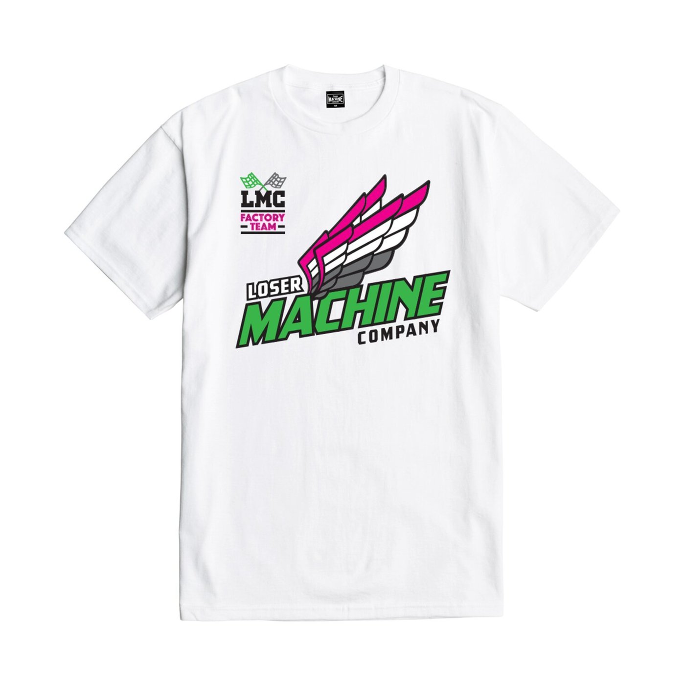 Loser Machine Company Loser Machine Four Stroke t-shirt white