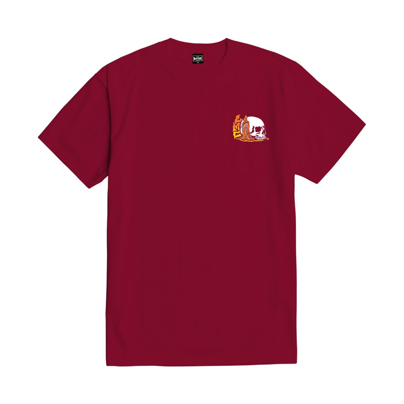 Loser Machine Company Loser Machine On Fire t-shirt burgundy - Image 2