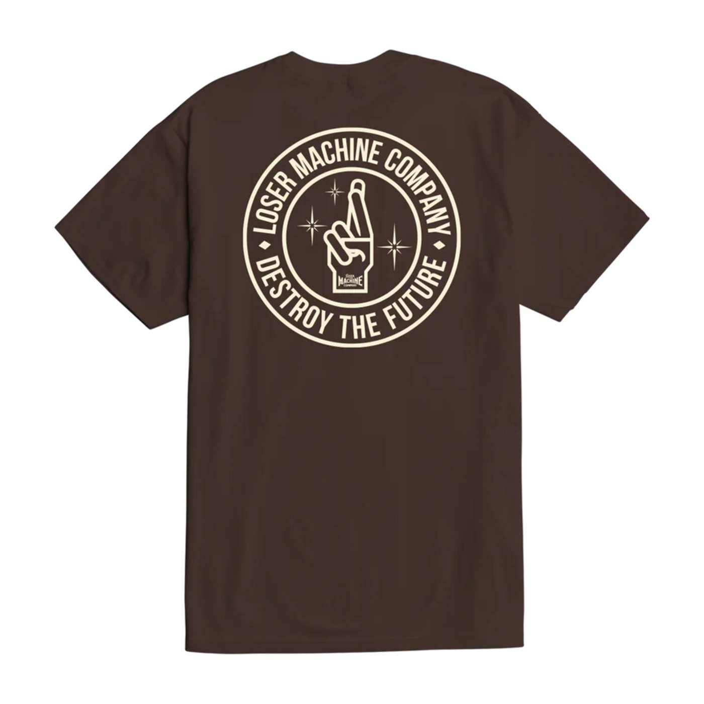 Loser Machine Company Loser Machine Congregate t-shirt java brown
