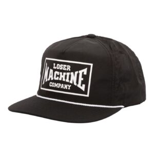 Loser Machine Company Loser Machine Too Hard Hat cap black