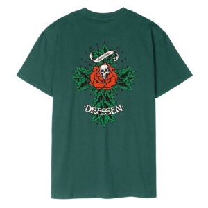 Santa Cruz Santa Cruz Dressen Rose Cross 2 t-shirt rainforest