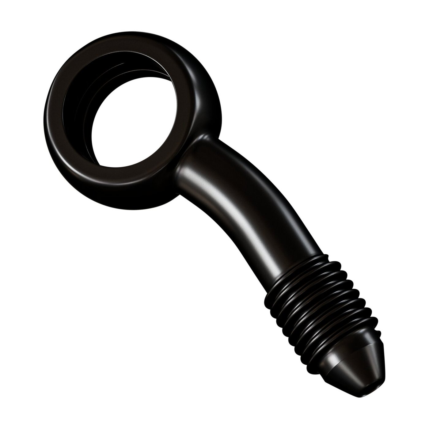 Goodridge Goodridge, Slimline side banjo bolt 3/8" 20 degrees. Black
