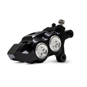 Performance Machine PM, Race Series 4-P Monobloc caliper. Right front. Clear