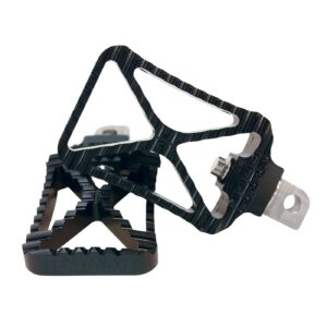 Indian Larry Motorcycles Indian Larry, BK Brawler foot pegs. Black anodized