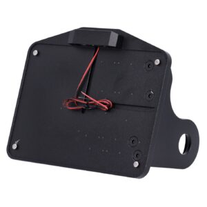 CPV CPV, license plate bracket. Side mount, black